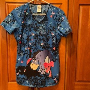 Disney scrub top